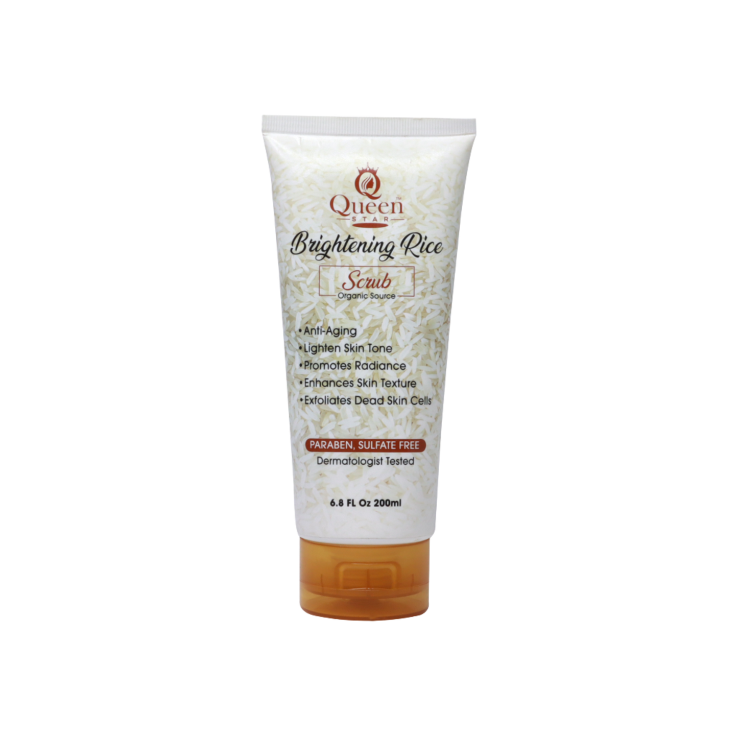 QS Brightening Rice organic Scrub 200ml