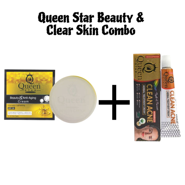 Queen Star Beauty & Clear Skin Combo