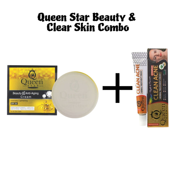 Queen Star Beauty & Clear Skin Combo