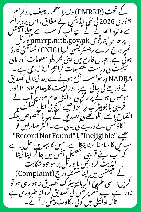 pmrrp nitb gov pk Check Online
